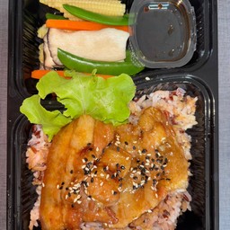 ข้าวหมูสามชั้นเทอริยากิ