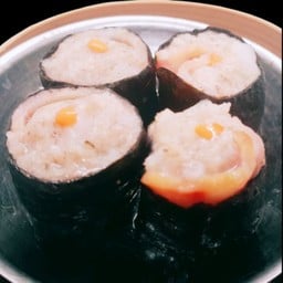 หมูห่อสาหร่ายไส้เบคอน