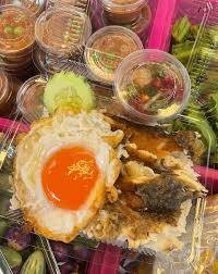 ข้าวปลาแกะ+ไข่ดาว