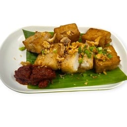 Taro Cake 炸芋头蛋糕 (เผือก)