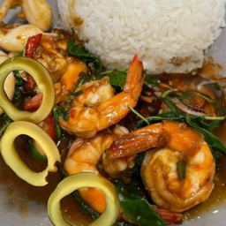 ผัดกะเพราทะเล