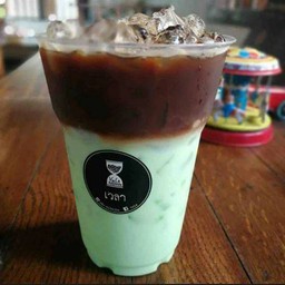 เปปเปอร์มิ้นต์ ลาเต้ เย็น 