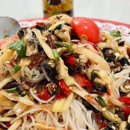 ตำซั่วหอยโขงปลาร้า