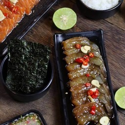 กุ้งดองซีอิ้วญี่ปุ่น