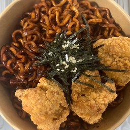 samyangมาม่าเกาหลีไก่คาราเกะ