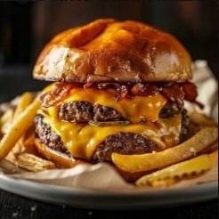 Double Australian Beef  Burger