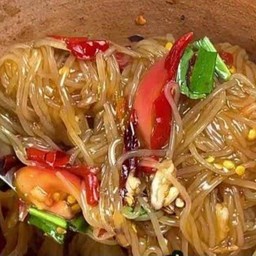 ตำเส้นเล็กปลาร้า