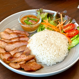 ข้าวคอหมูย่าง
