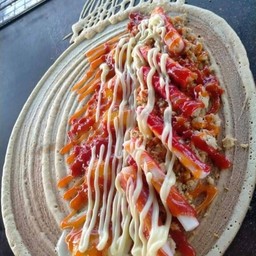 โตเกียวไส้ไก่สับ+ปูอัด ไข่นก (จ้มโบ้)