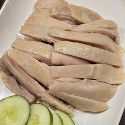 ไก่ต้มล้วน (ไม่มีข้าว)