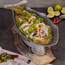 Steamed Squid with Lime