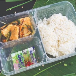 ข้าวหน้าปลาแซลมอนซีอิ๊ว