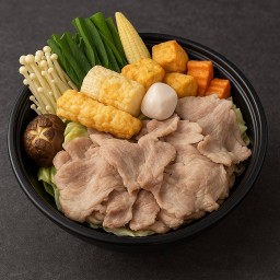 ชาบู ชาม ครบเครื่อง หมู - หมุแน่น ลูกชิ้นล้น