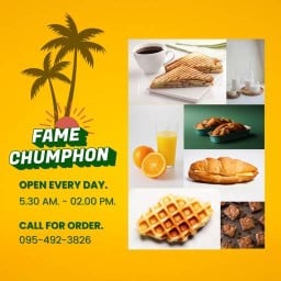 FAME COFFEE & BREAD เมืองชุมพร