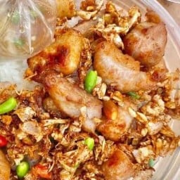 มีหมูทอด ข้าวหมูทอดพริกลูกโดด
