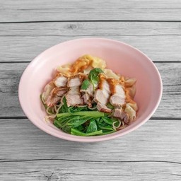 บะหมี่หมูกรอบ