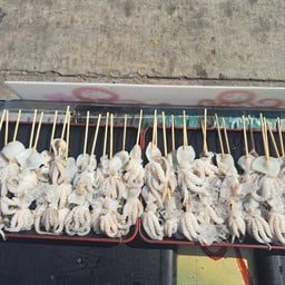 หมึกสดย่าง