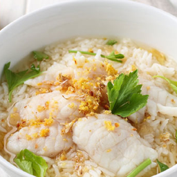 ข้าวต้มปลากะพง