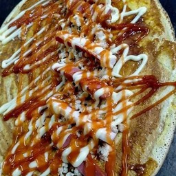 โตเกียวพริกเผา+ไก่สับ+ปูอัด+ไส้กรอก (จ้มโบ้)