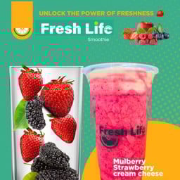 มัลเบอร์รี่สตอเบอรี่ครีมชีส