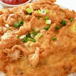 ข้าวไข่เจียวหมูสับ