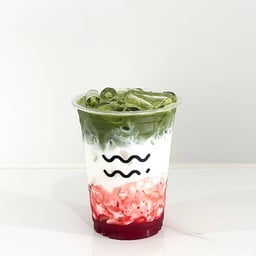 มัทฉะสตรอว์เบอร์รี (Refreshing Matcha Strawberry)
