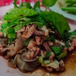 ลาบเนื้อสุก