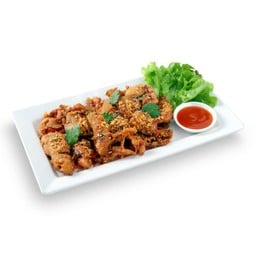 L ปูนิ่มทอดกระเทียม