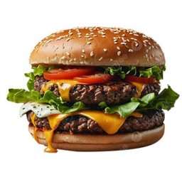 อเมริกันเบอร์เกอร์เนื้อbeef
