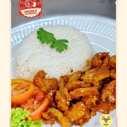 ข้าวหมูหม่าล่า