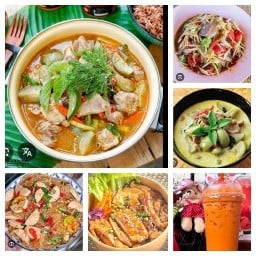 ร้านอีสานบ้านๆ ดอนหัวฬ่อหมู่บ้านเดอะวิลเลจ