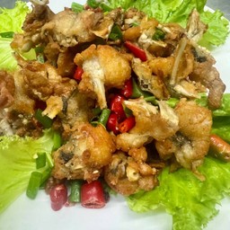 椒盐田鸡กบคั่วพริกเกลือ