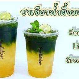 ชาเขียวน้ำผึ้งมะนาว