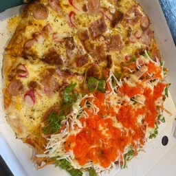 ทรีโอ้ Half  สลัดไข่กุ้ง