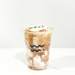 ลาเต้มะพร้าวนมสด (Coconut Milk Latte)