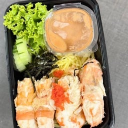 บะหมี่เหลืองกุ้งแกะ(บะหมี่สีเหลือง)