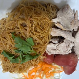 หมี่คลุกหมูชิ้น พิเศษ