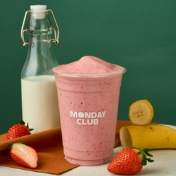 LOVE YOU BERRY MUCH (strawberry, banana, fresh milk)