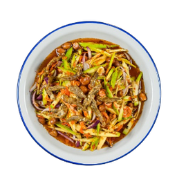 ยำมะม่วงปลากรอบ