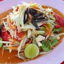 ส้มตำ1,ปีกไก่1, ข้าวเหนียว1