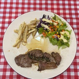 สเต็กเนื้อสันใน