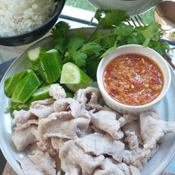 หมูหมักนุ่มลวกจิ้ม
