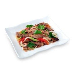 L ยำเนื้อย่าง