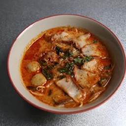 ต้มยำหมูแดงน้ำข้น