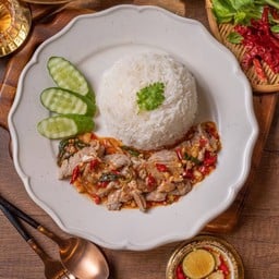 E1 ข้าวกระเพราหมู