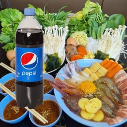 หมูกระทะชุดใหญ่