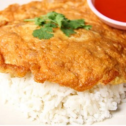 ข้าวไข่เเจียวหมูสับ