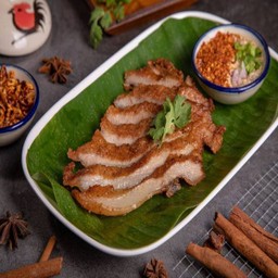 คอหมูทอด
