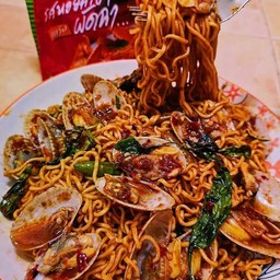 ผัดไวไว หอยลาย แห้ง