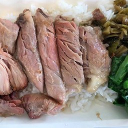 ข้าวขาหมู (ธรรมดา) เนื้อล้วน